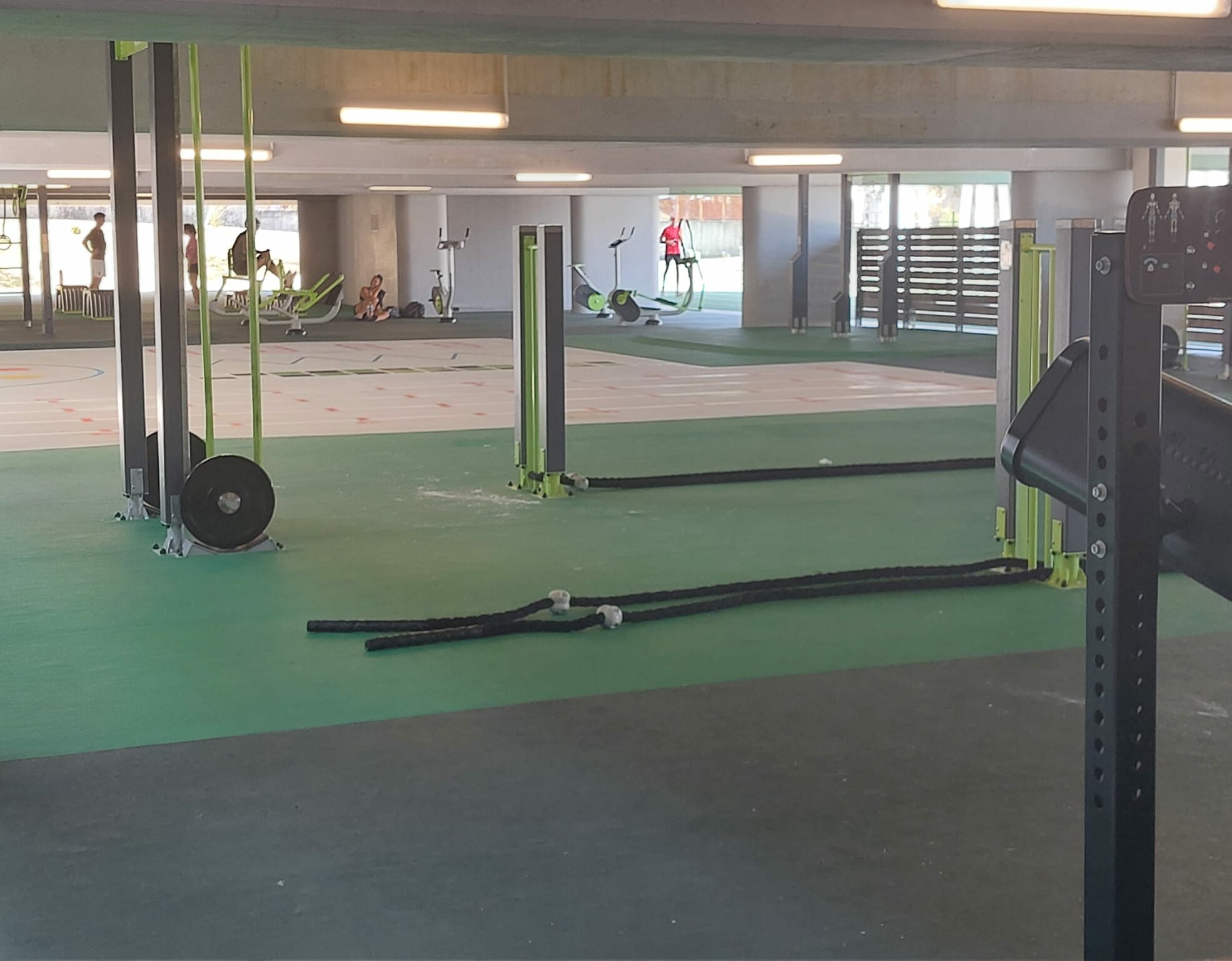 À Lescure, une salle de sport en plein air Bordeaux